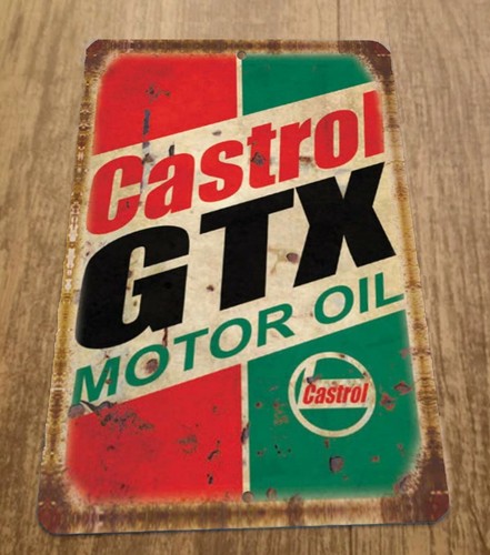 Castrol Oil Gtx - Vintage Castrol GTX Motor Oil Ad