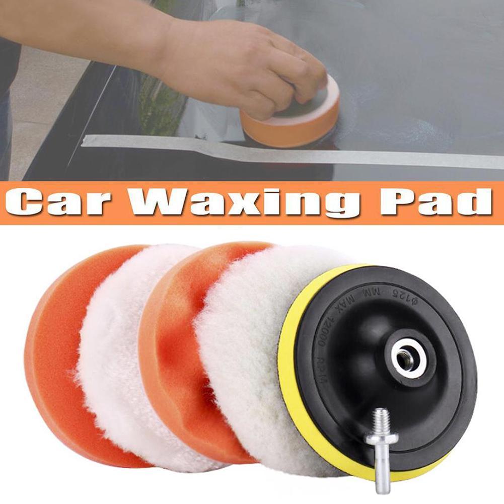 6pcs/set Car Polishing Sponge  - Polish Pad Set Buffer 评论和价格
