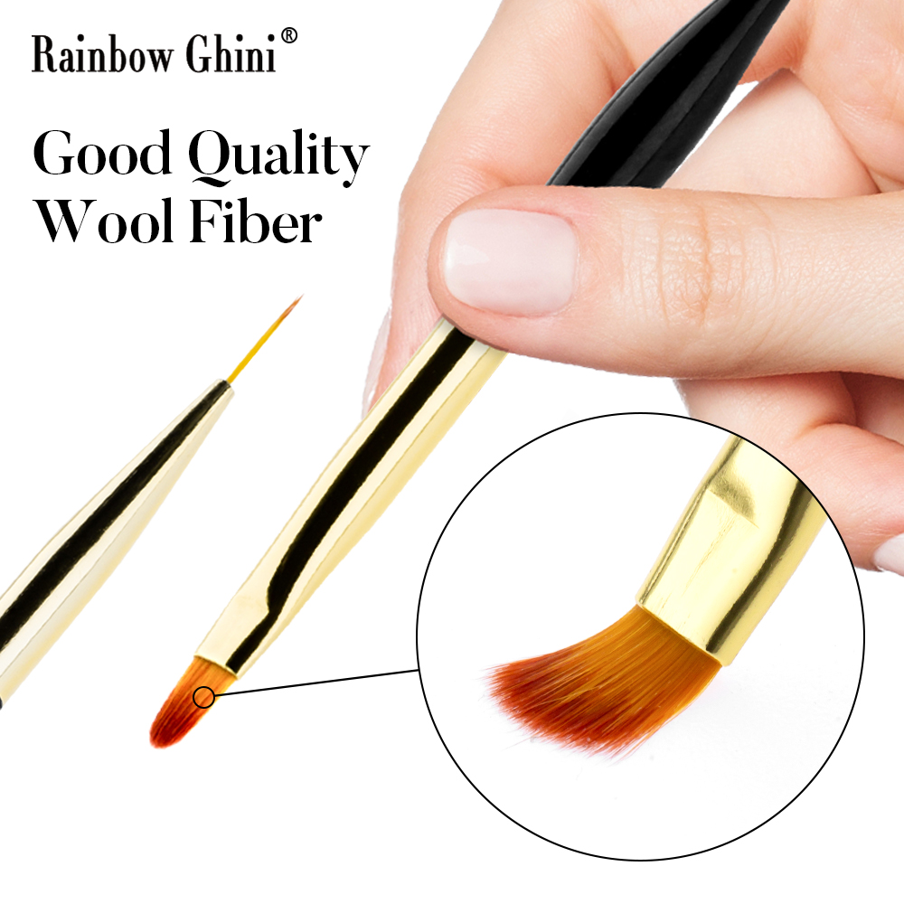 Rainbow Ghini 3Pcs/Set Dual He - Detailing Brush Set 评论和价格