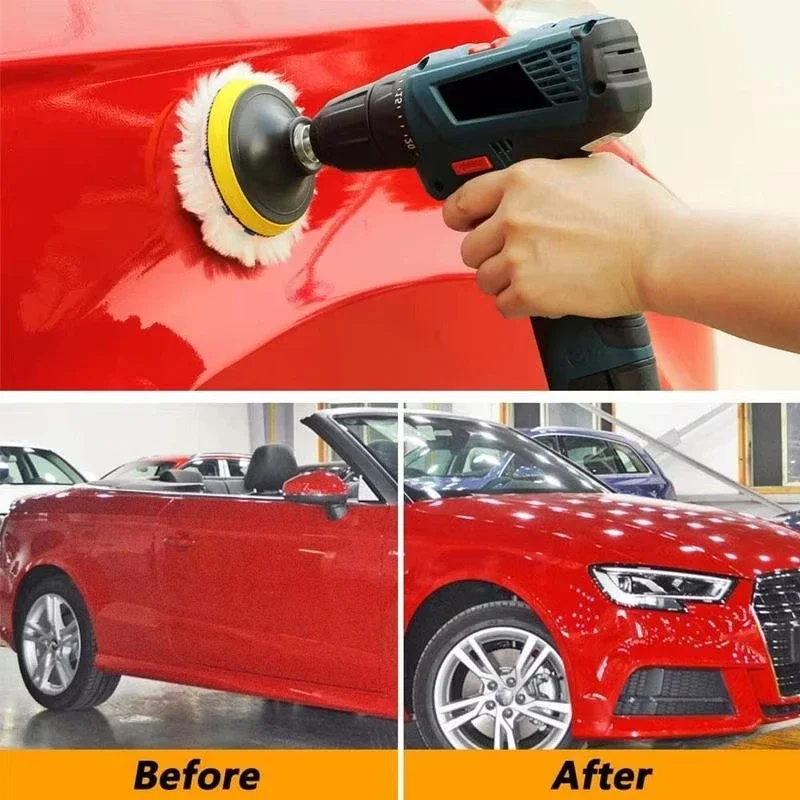 8Pcs Car Polishing Pads Kit 3/ - Polish Pad Set Buffer 评论和价格