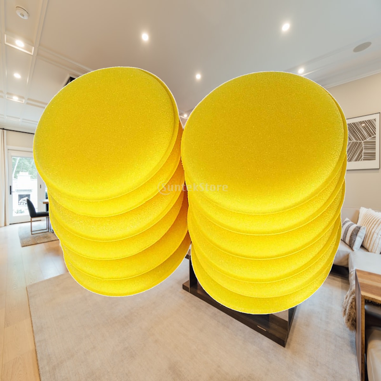 Buffer Polisher Kit Sponge Wax - Polish Pad Set Buffer 评论和价格