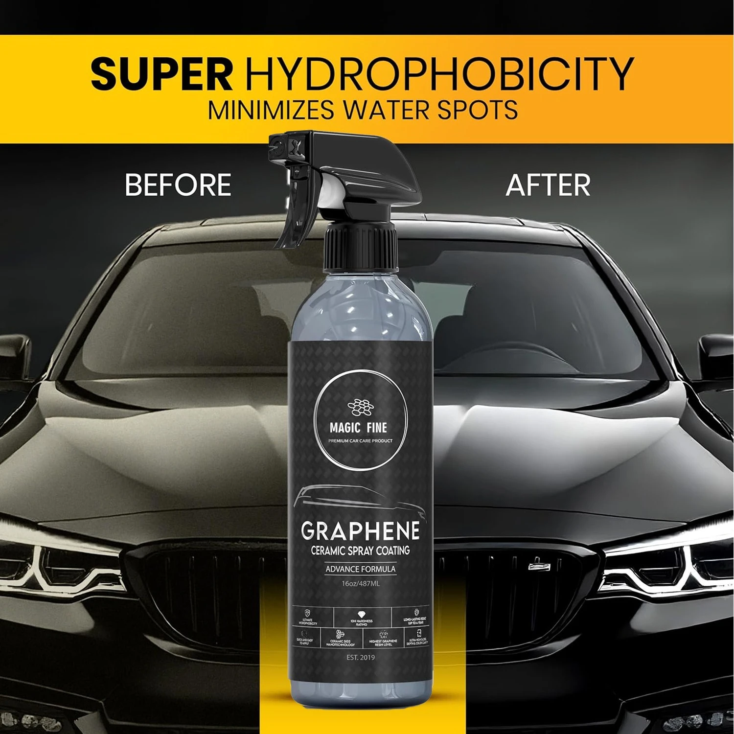 Graphene Ceramic Spray Coating - Car Wax Ceramic Coating 评论和价格