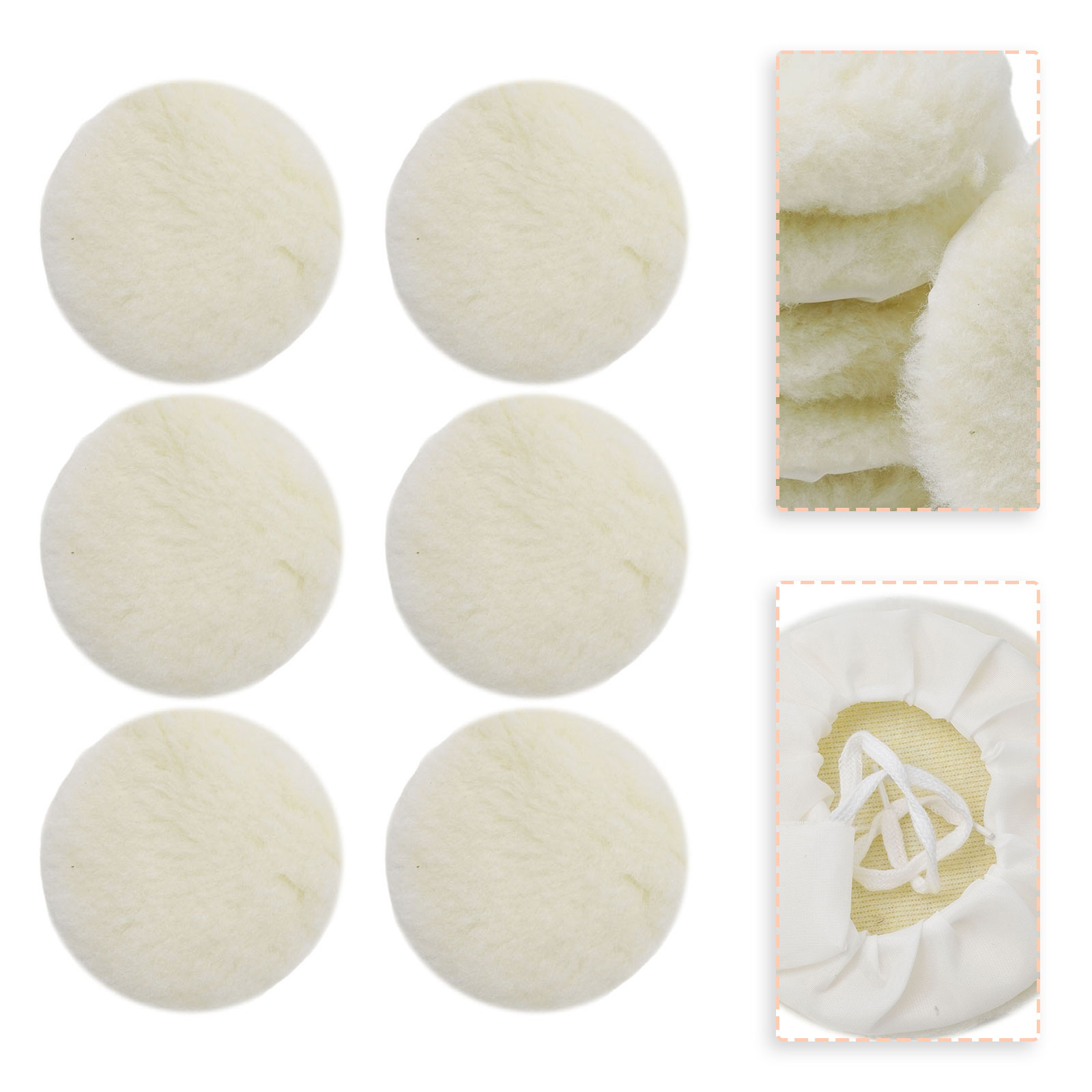 Set Buffing Pads 125mm Buffer  - Polish Pad Set Buffer 评论和价格