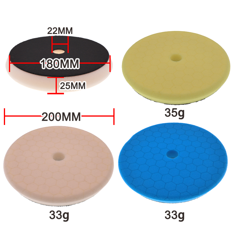 7.5 Inch Car Polishing Pad Kit - Polish Pad Set Buffer 评论和价格
